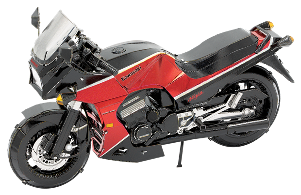 Fascinations:: Kawasaki Ninja GPz900R Color Metal Earth Premium Series