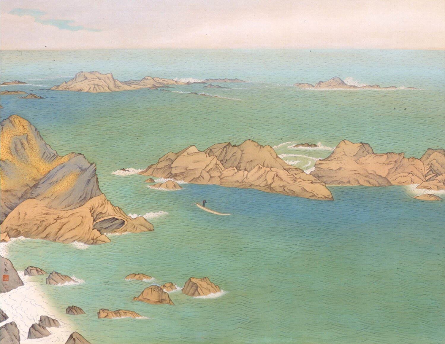 日本画家・小野竹喬の展覧会が三重県立美術館で - 詩情豊かな風景画が