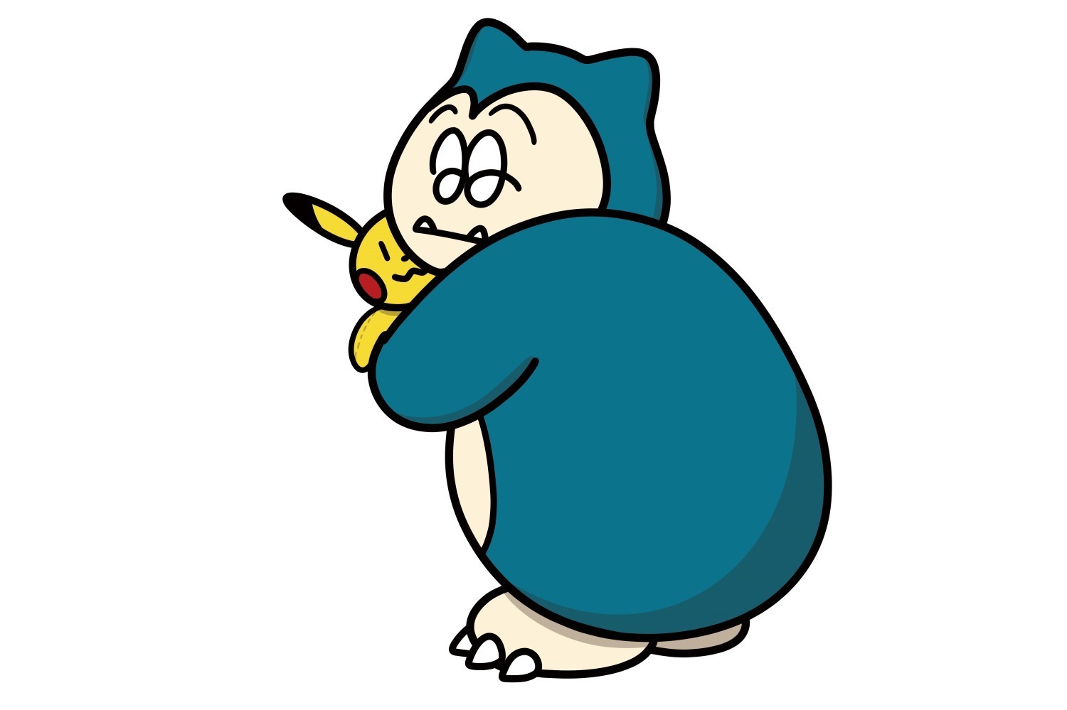 夢の中のカビゴン”をアーティスト・クリスが描く、コラボアイテムを