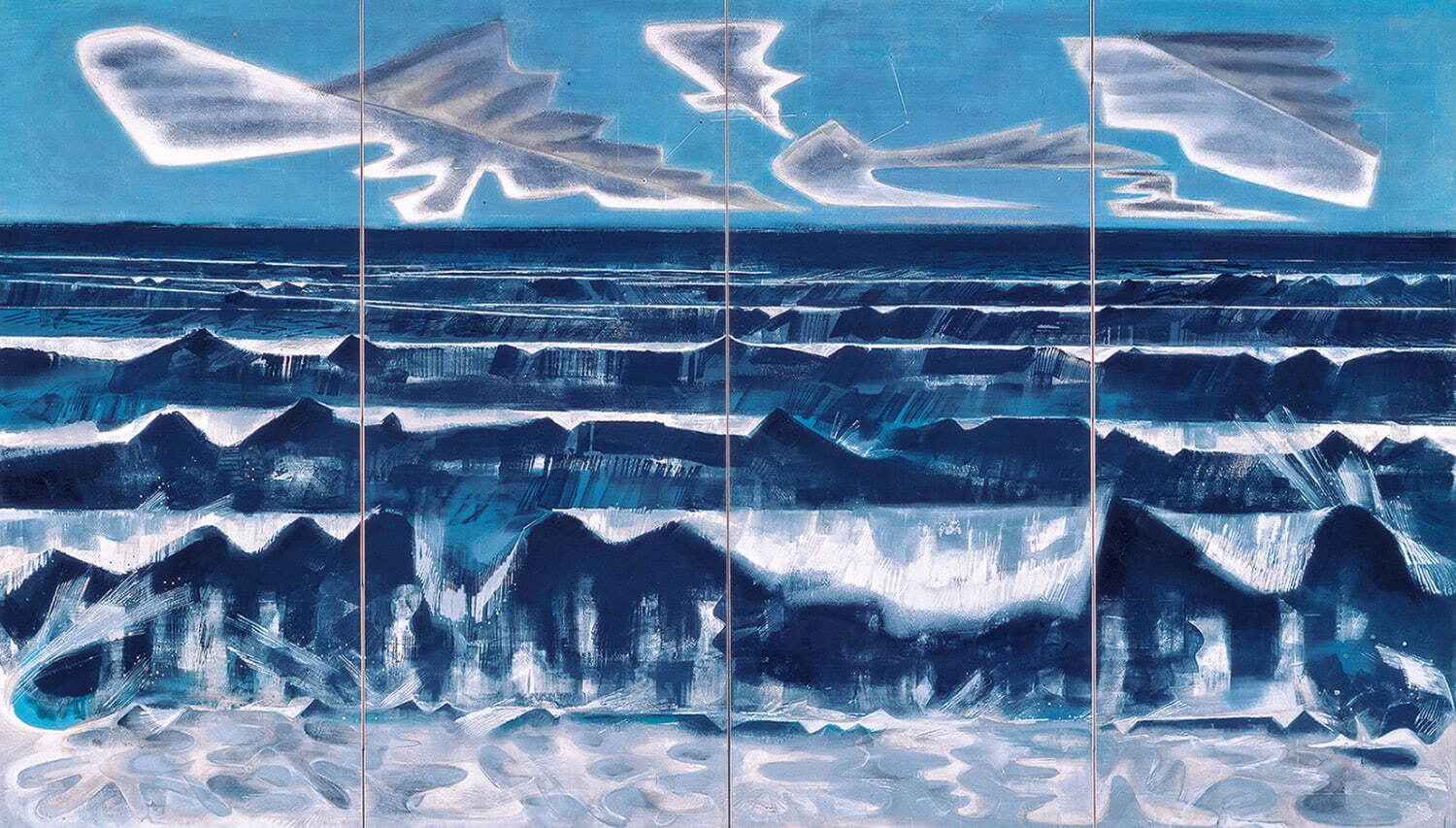 日本画の革新”福田豊四郎の回顧展、京都府立堂本印象美術館で - 郷里