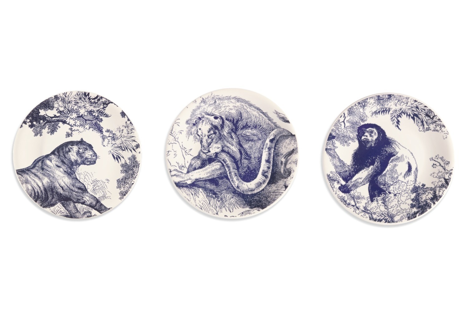 ディオール メゾン「トワル ドゥ ジュイ」新作テーブルウェア、動物