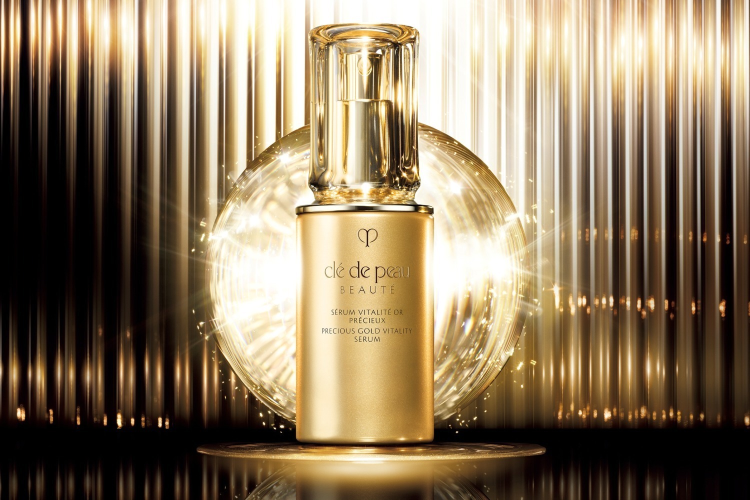 クレ・ド・ポー ボーテ25年春スキンケア、“24Kゴールドの輝き”を