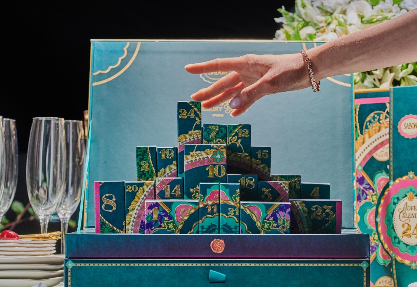 SABON25年クリスマスコフレ「アドベントカレンダー」ボディ・ハンド