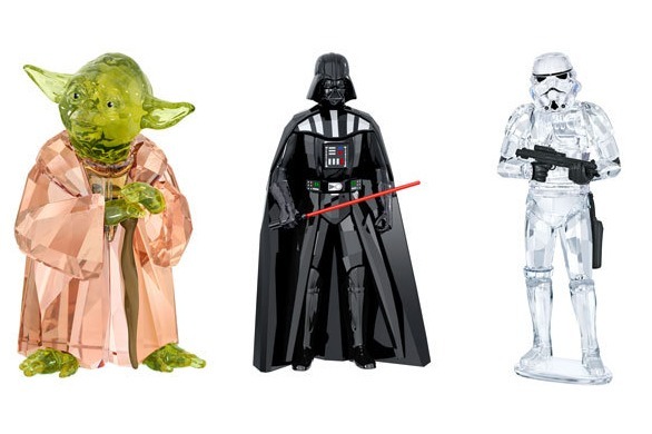 スワロフスキー、『スター・ウォーズ』のヨーダ、ダース・ベイダーら