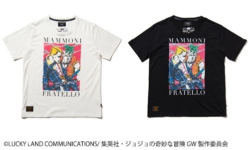 glamb×「ジョジョの奇妙な冒険 黄金の風」、ブチャラティ柄ジャージや