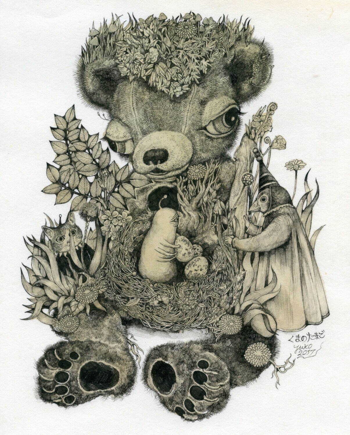 展覧会「ヒグチユウコ展 CIRCUS FINAL END」六本木で、サーカス作品