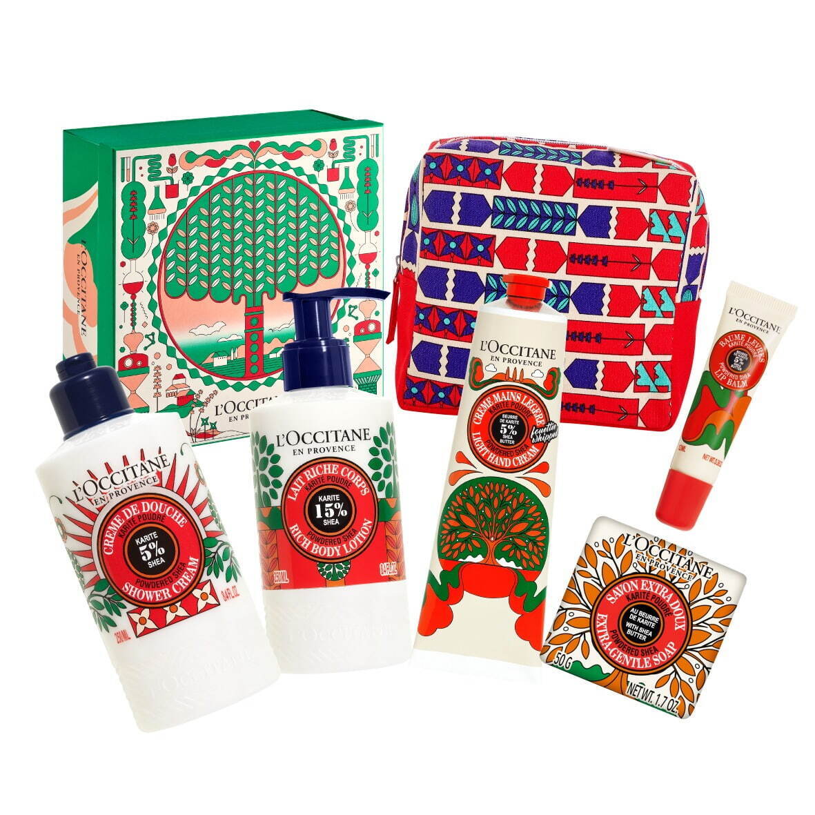 ロクシタン23年クリスマスコフレ第3弾、“木の温もりの香り”のボディ