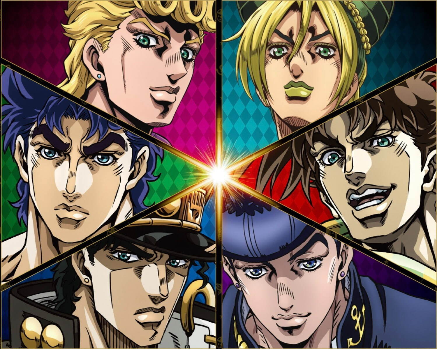 ジョジョの奇妙な冒険 アニメ10周年記念展」松坂屋名古屋店で 、描き