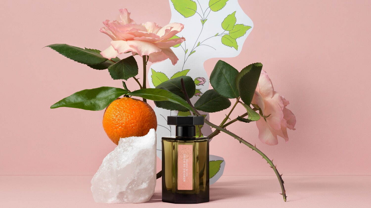 ラルチザン パフューム“ローズの香水”「メモワール ド ローズ」定番化