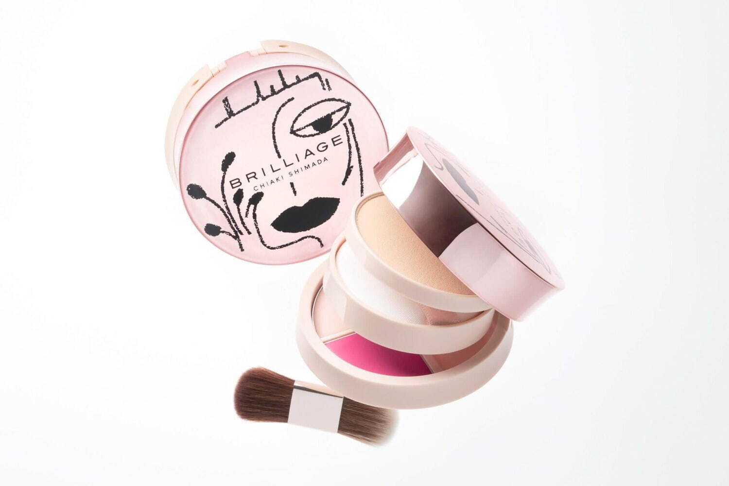 ブリリアージュ24年夏コスメ、ファンデ・チーク・ハイライトなど“1品5