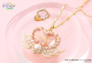 Q-pot.×「美少女戦士セーラームーン」煌めくハート型ペンダント＆“まも