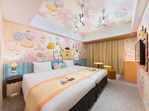 ポムポムプリン」コラボルームが三井ガーデンホテル銀座五丁目＆札幌