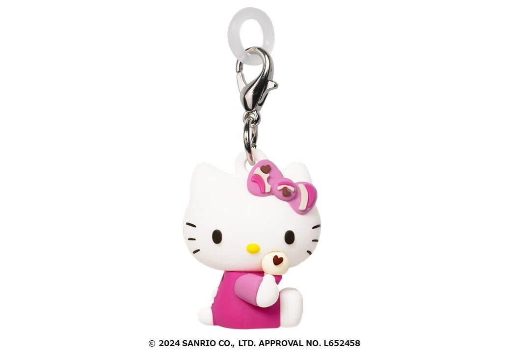 サーティワン×ハローキティ、チャーム付き“リボンチョコ”アイスや