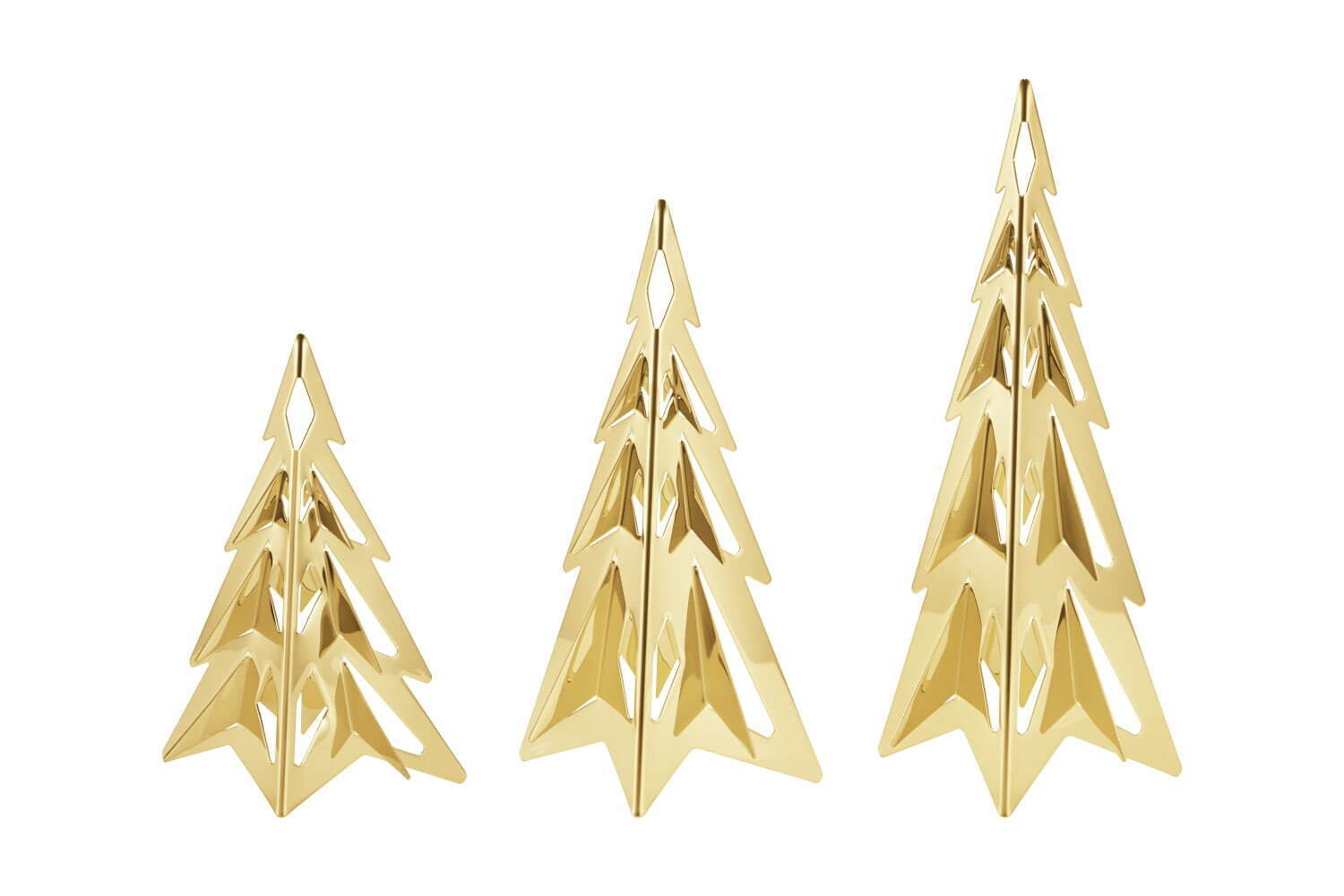 ジョージ ジェンセン24年クリスマスグッズ、ゴールド煌めく“雪の結晶