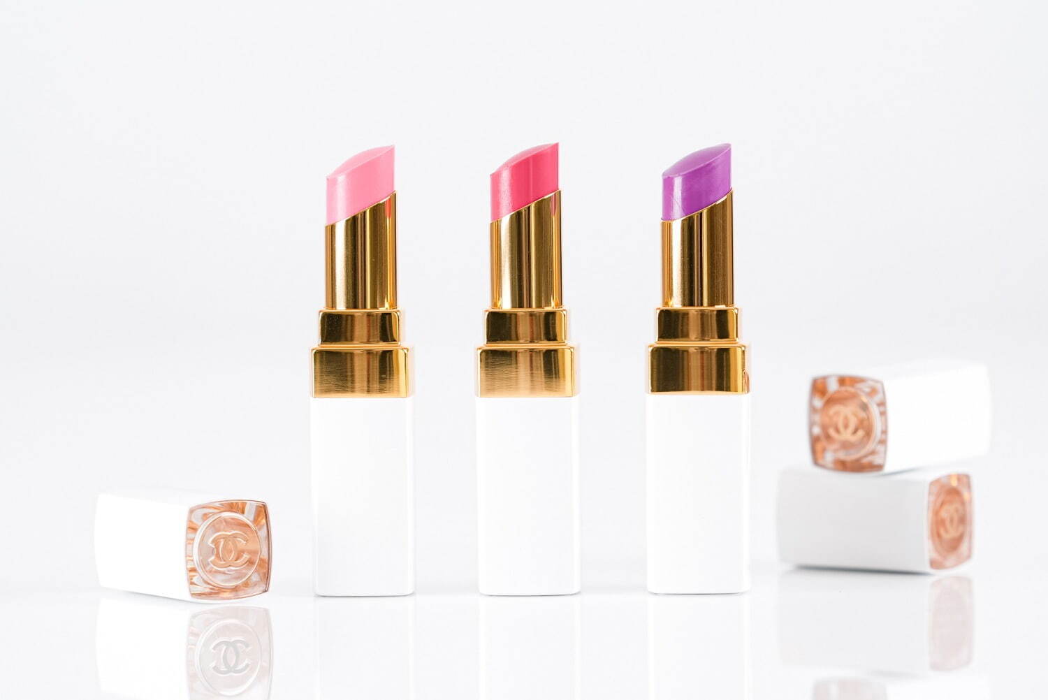 シャネル2025年春コスメ、リップクリーム「ルージュ ココ ボーム」に