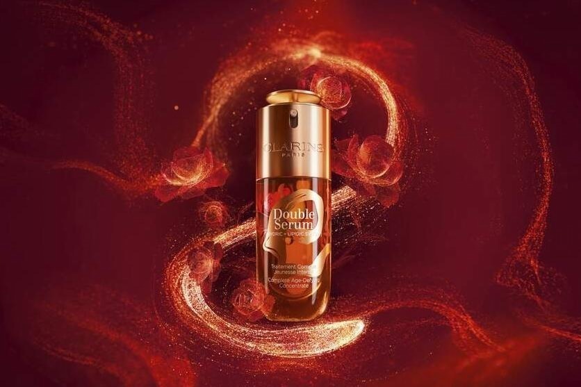 クラランス25年新春スキンケア、アイコン美容液「ダブル セーラム」が