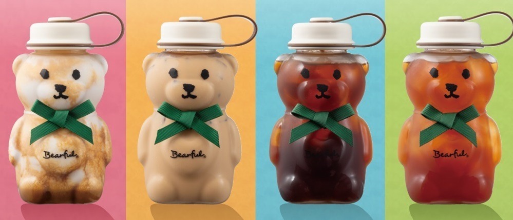 タリーズコーヒー“クマ型”ボトル「ベアフル ハグミーボトル
