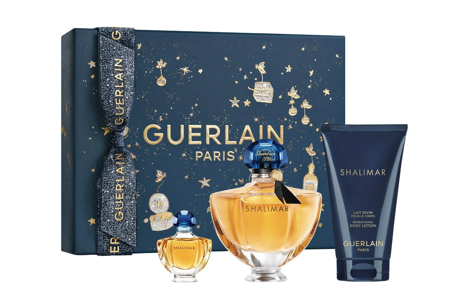 ゲラン24年クリスマスコフレ、“人気フレグランス現品”とミニ香水
