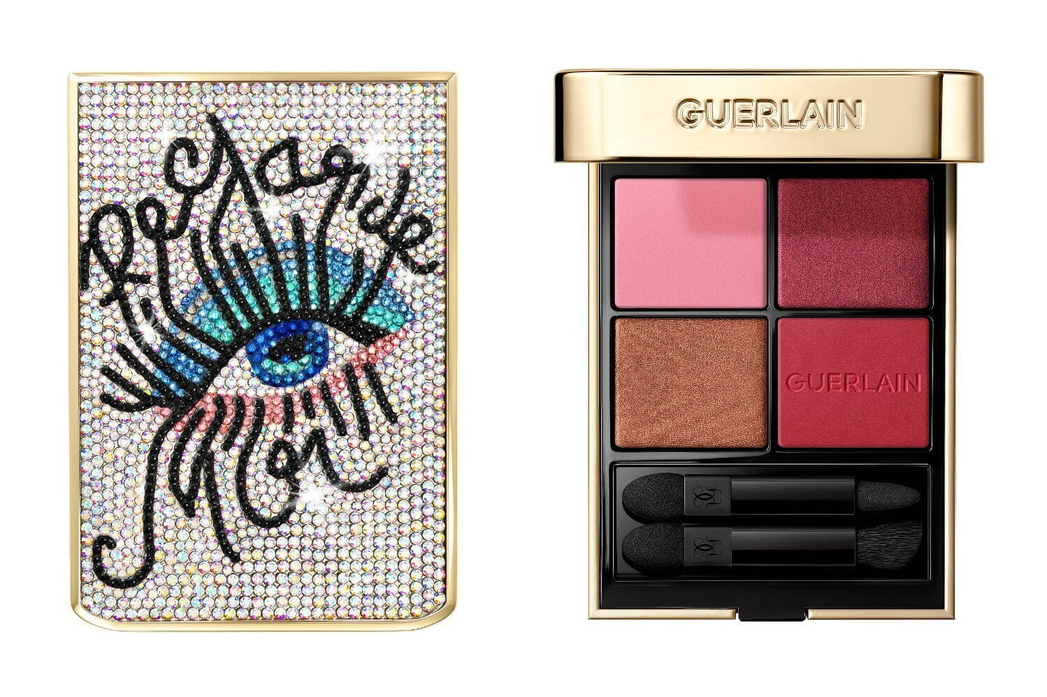 2024年冬アイシャドウ特集」“キラキラ”ラメ煌めく4色アイパレットや