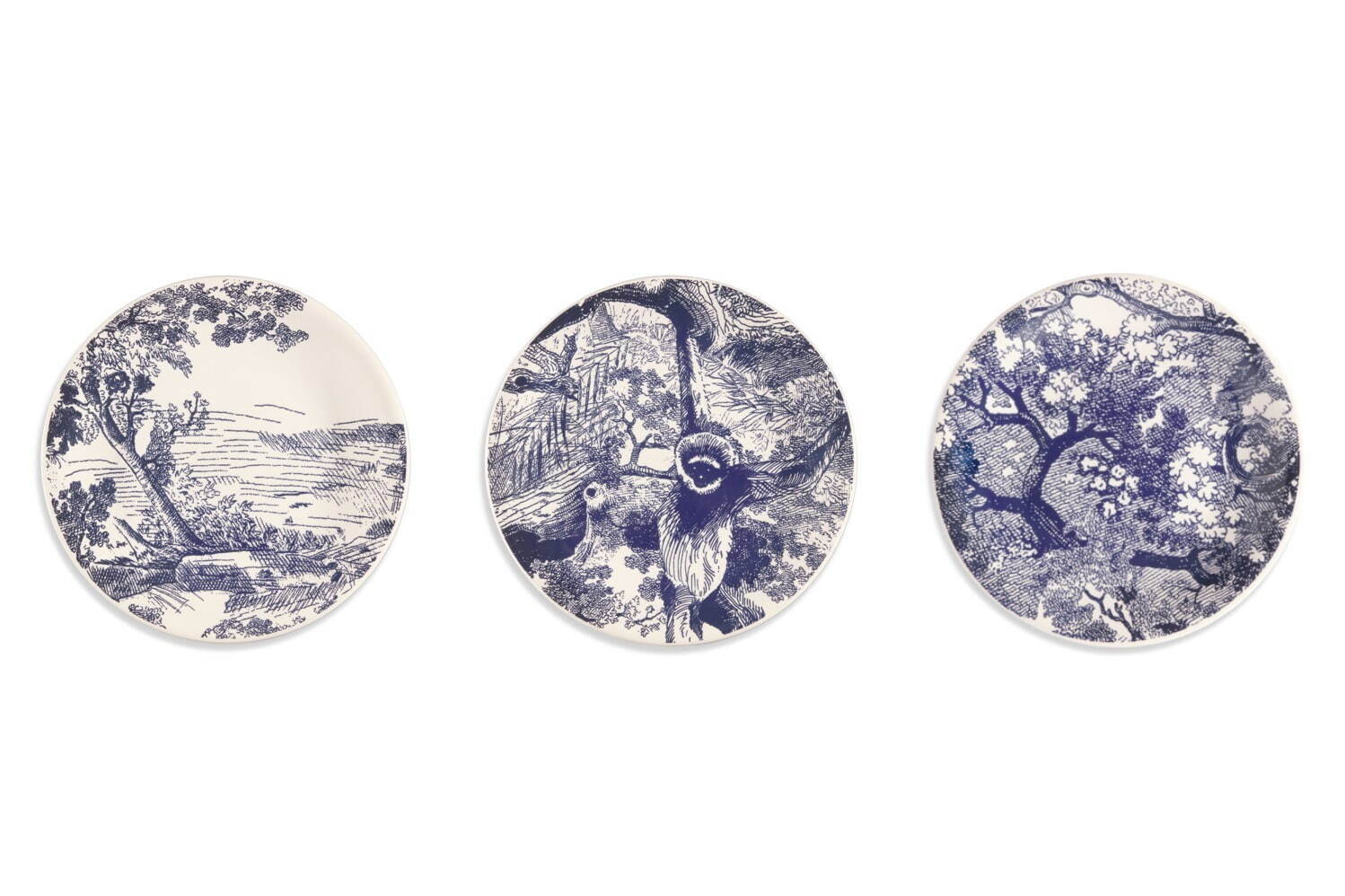 ディオール メゾン「トワル ドゥ ジュイ」新作テーブルウェア、動物