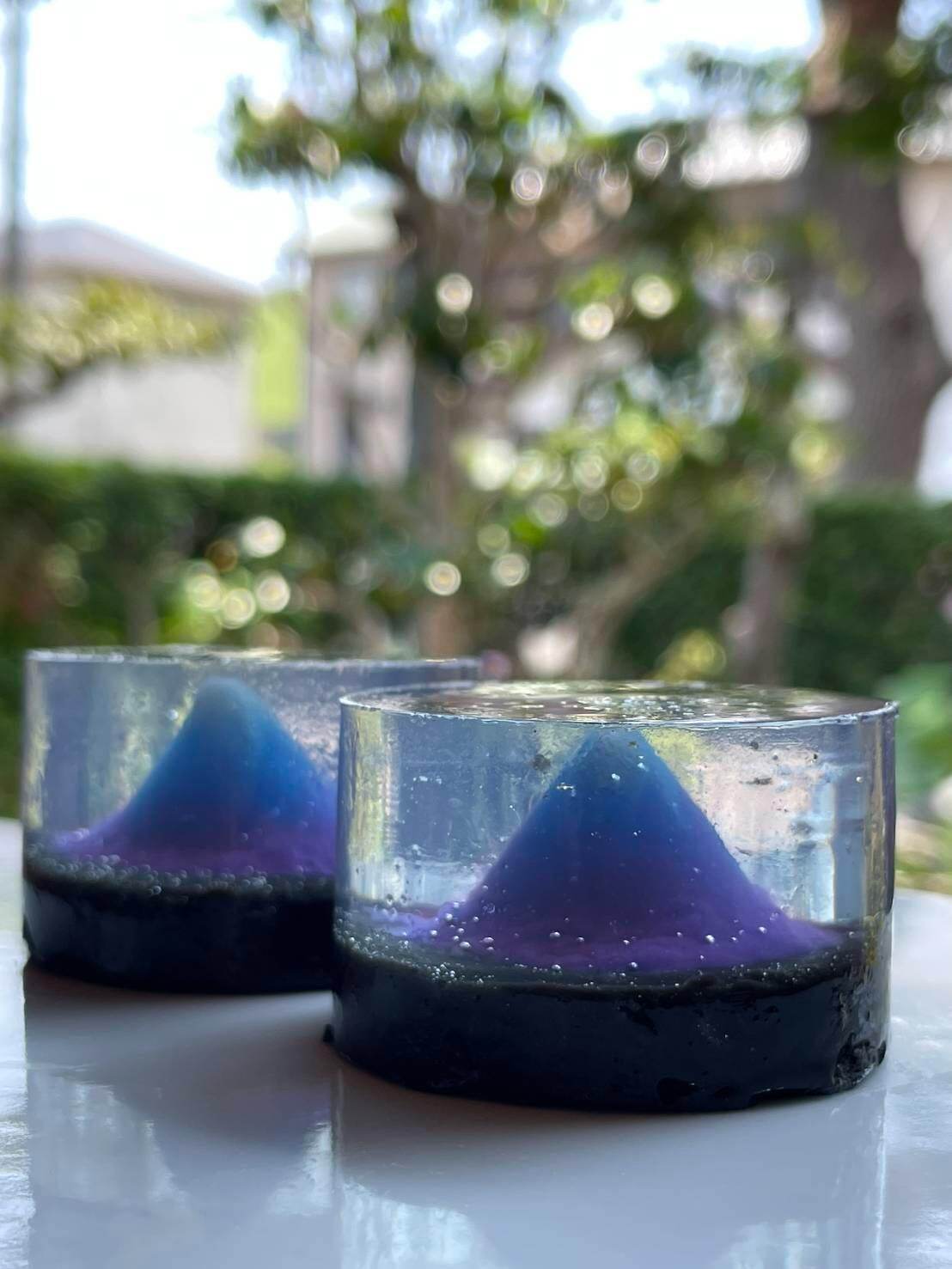 星降る夜の富士山」描いたミント×チョコの和菓子、愛知の老舗和菓子店