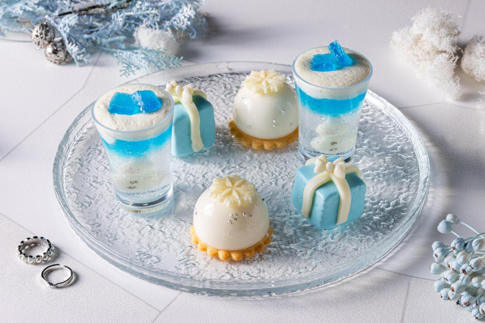 新宿プリンスホテル「ブルー色」クリスマスアフタヌーンティー