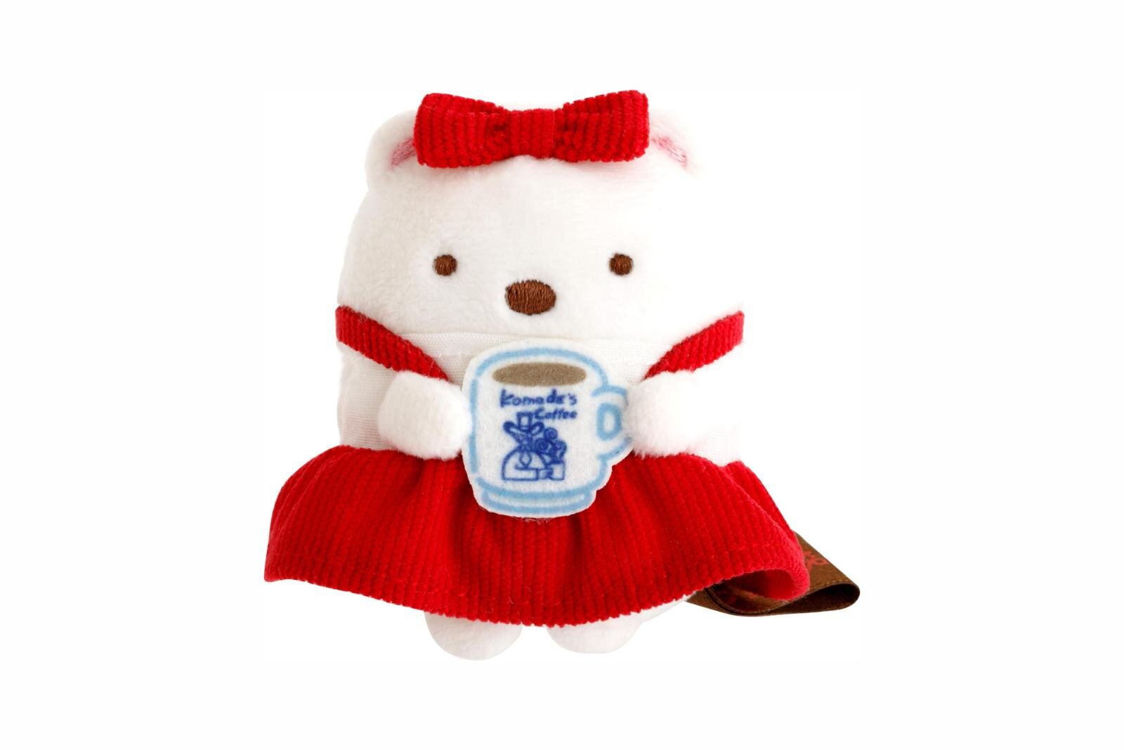 すみっコぐらし×コメダ珈琲店、「シロノワール」持つとかげ＆“赤い