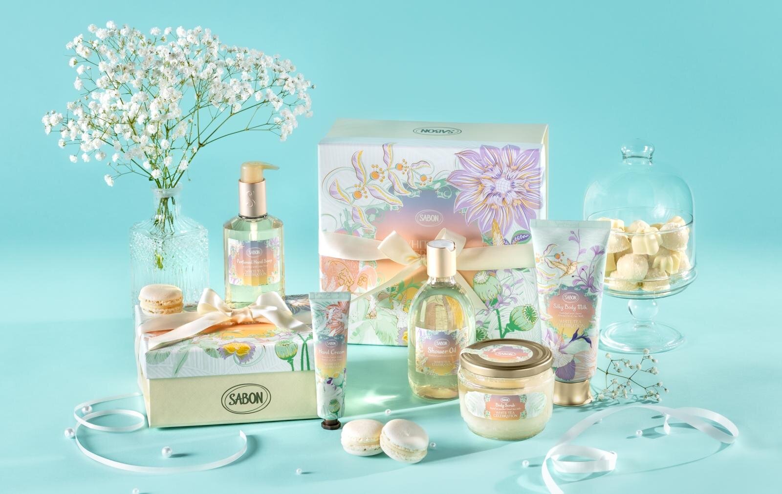 SABON2026年春コスメ「ホワイトティー・セレブレーション