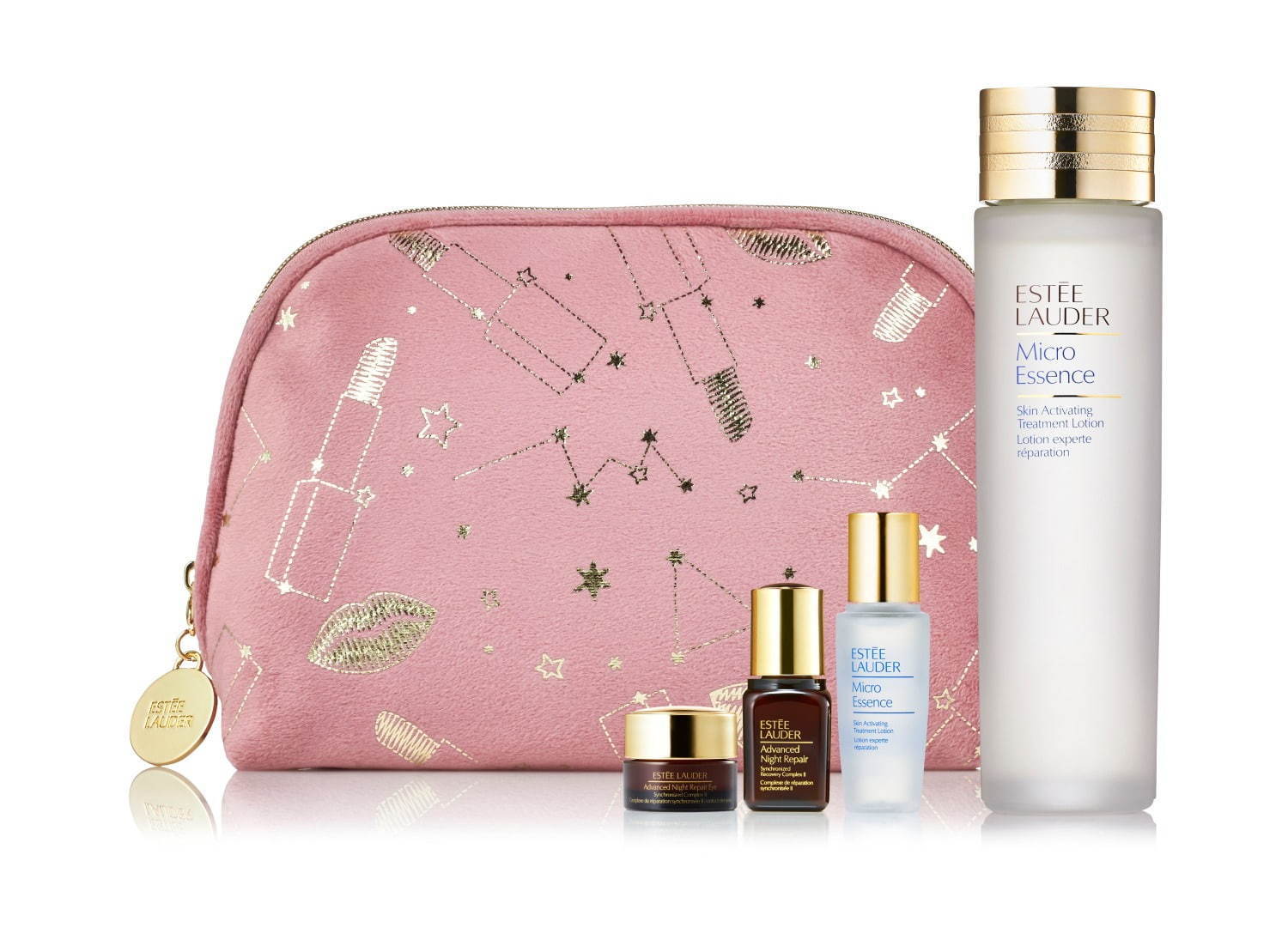 エスティ ローダー19年クリスマスコフレ、“現品だらけ”トランプ柄