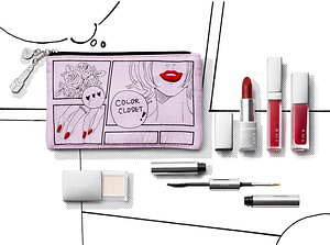 RMKクリスマスコフレ、漫画家・桜沢エリカコラボのミニベースメイク