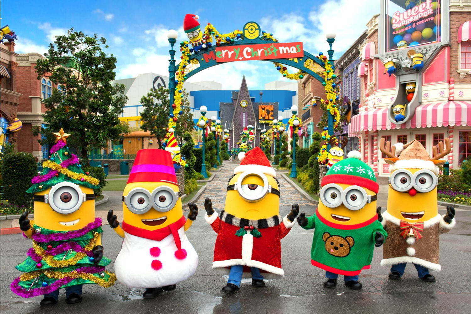 USJのクリスマス2020 - セサミストリートやピーナッツの特別ステージ