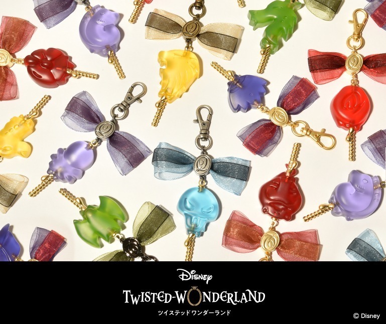 Q-pot.から「ディズニー ツイステッドワンダーランド」“7つの寮”着想の