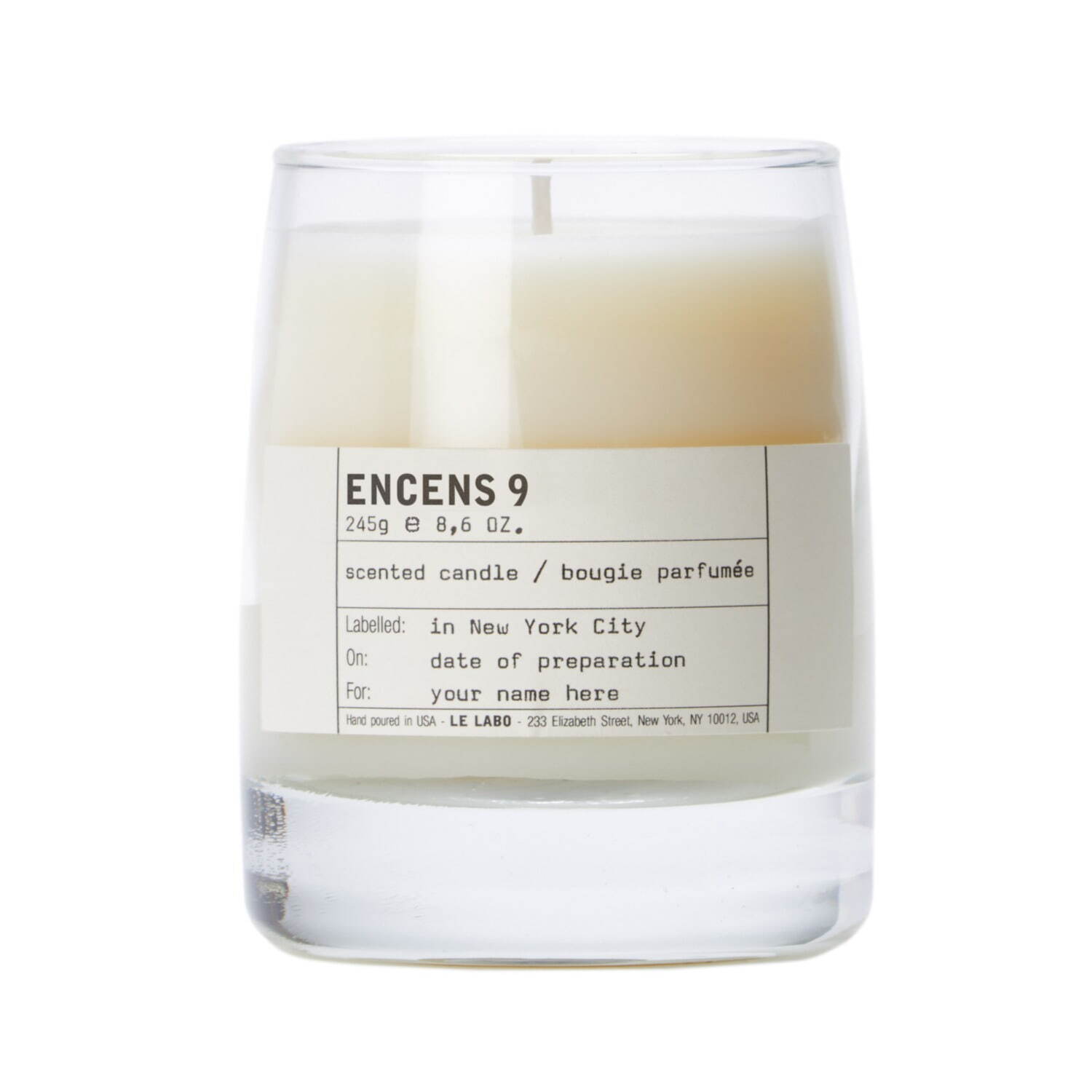 ル ラボ「クラシック キャンドル」に新作“オンソン 9”、心落ち着く