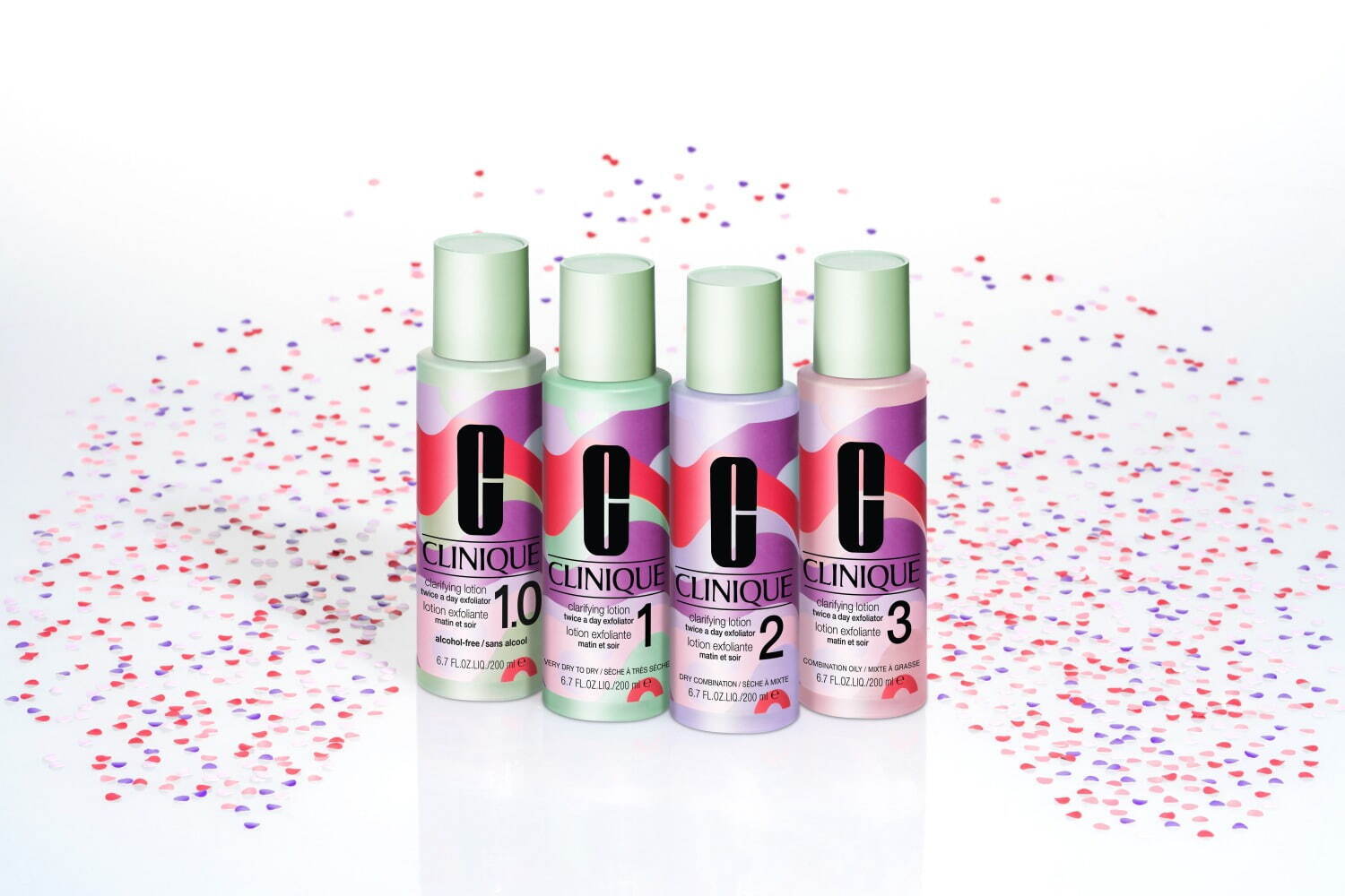クリニーク人気ふき取り化粧水「クラリファイング ローション」に