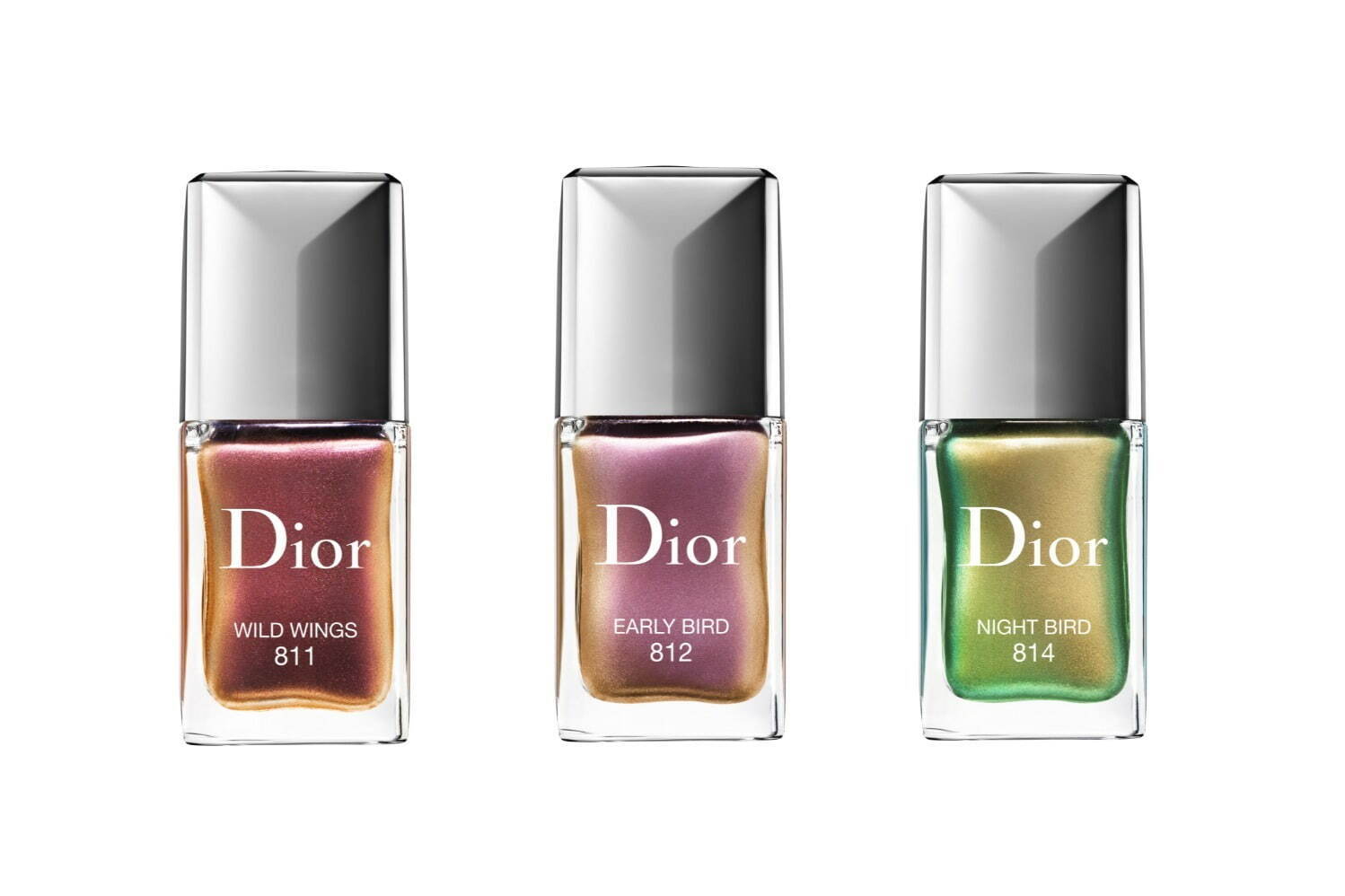 ディオール21年秋コスメ、“羽模様”のアイシャドウ パレットや“色が変化