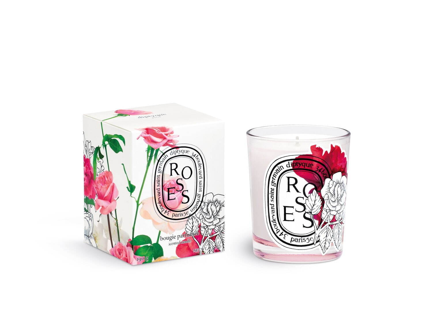 ディプティック「ローズ」の限定フレグランス、「オー ローズ」が