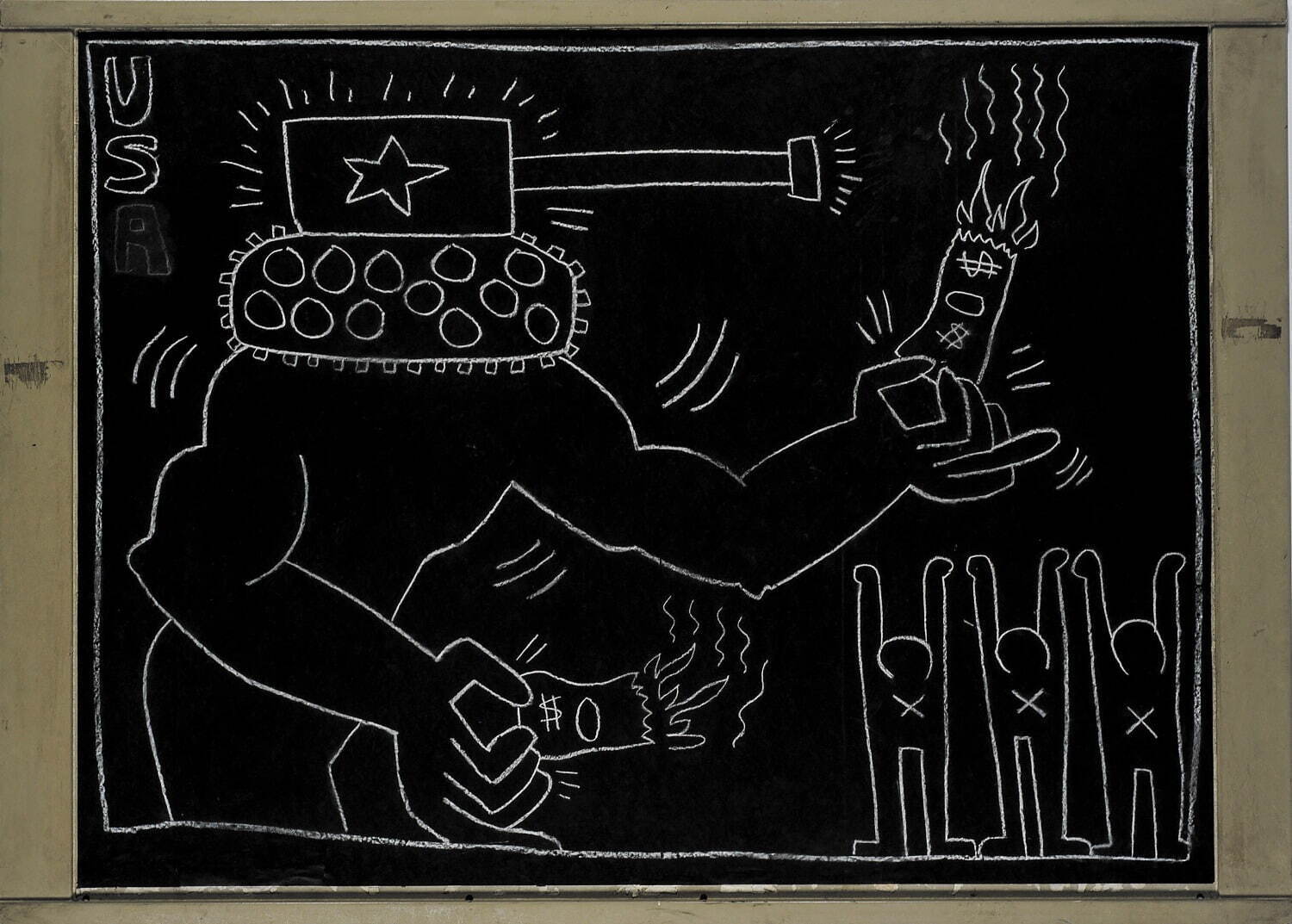 キース・ヘリングのアート約150点が揃う展覧会「混沌と希望」山梨で