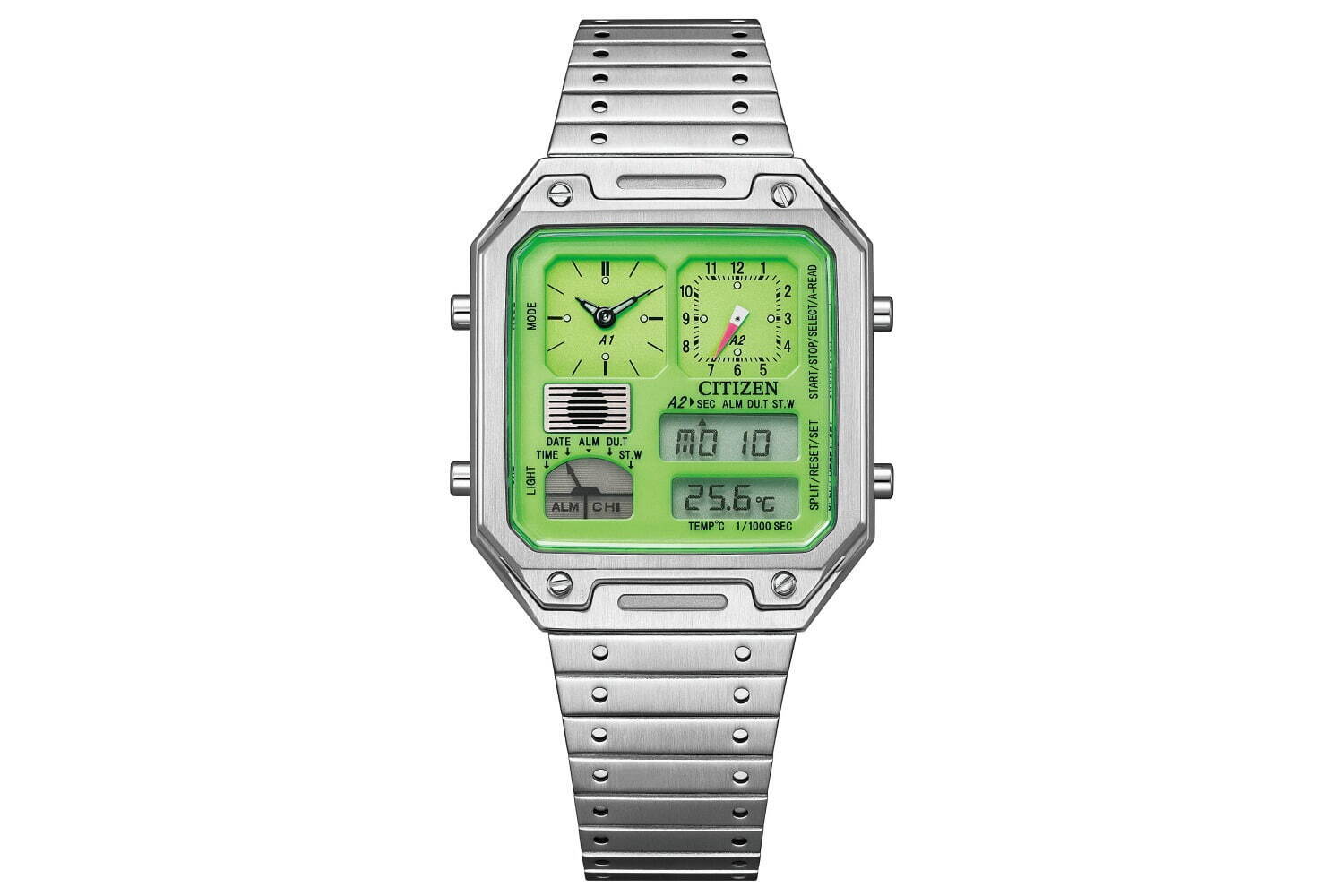 シチズンコレクションから腕時計「サーモセンサー」復刻、温度計測機能