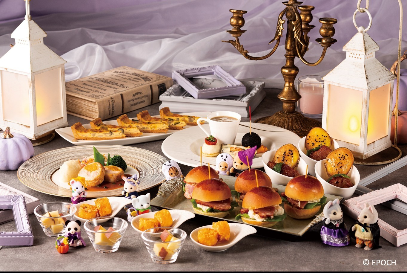 1日限定「シルバニアファミリー」スイーツブッフェが新宿で、ほしぞら