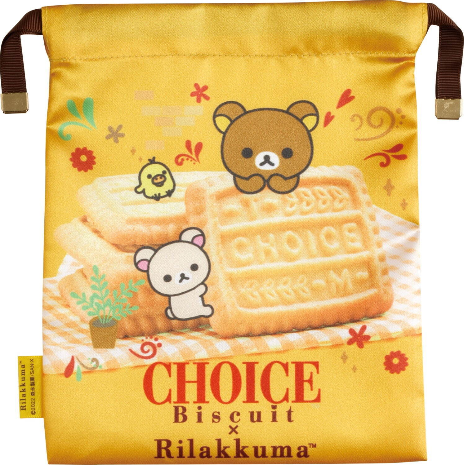 写真10/19｜リラックマ×森永ビスケットのグッズ、コラボパッケージを