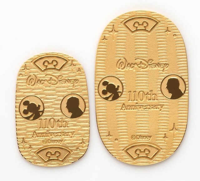 ディズニーの純金小判が登場 ジュエリー老舗GINZA TANAKAで販売