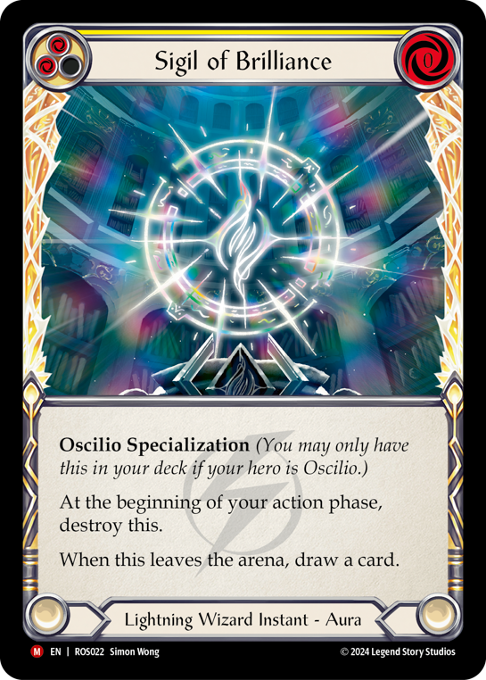 Sigil of Brilliance - Rosetta - Flesh & Blood TCG - FaB Foundry