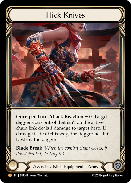 Flick Knives - Super Slam - Flesh & Blood TCG – FaB Foundry