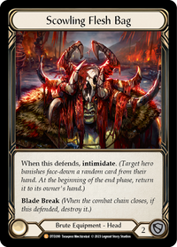 Scowling Flesh Bag - Dusk Til Dawn - Flesh & Blood TCG - FaB Foundry