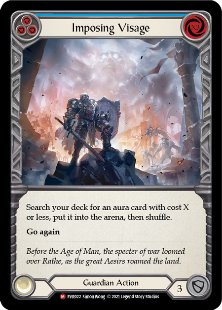 Imposing Visage - Flesh & Blood TCG - Everfest – FaB Foundry