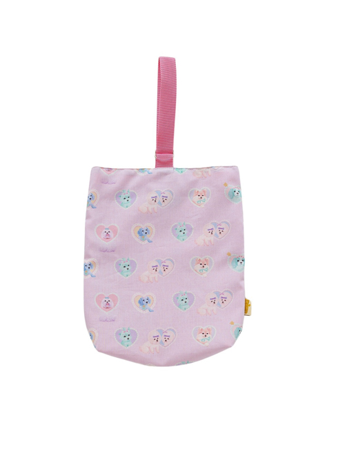 GOGO | シューズポーチ - ベビーブルーデイジー【ゆうパケット2点同梱