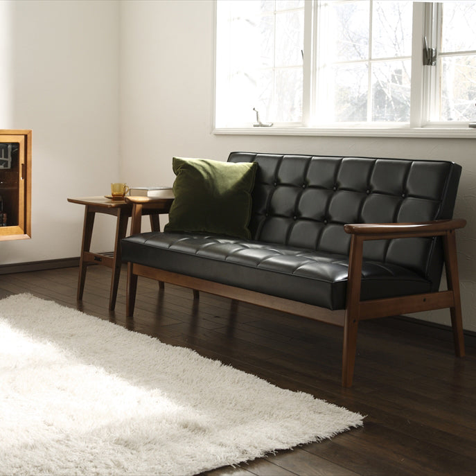 カリモク60+ ダイニングチェアスタンダードブラック（ウォールナット色