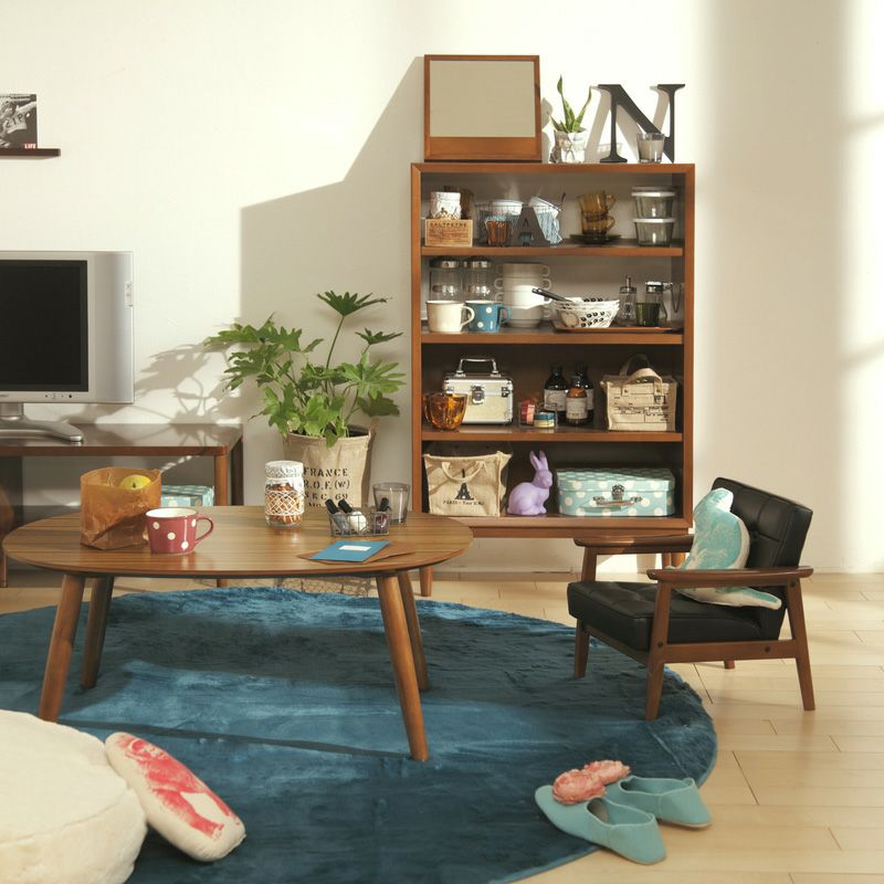 カリモク60+ シェルフ（ウォールナット色塗装） – FELICE.ONLINE