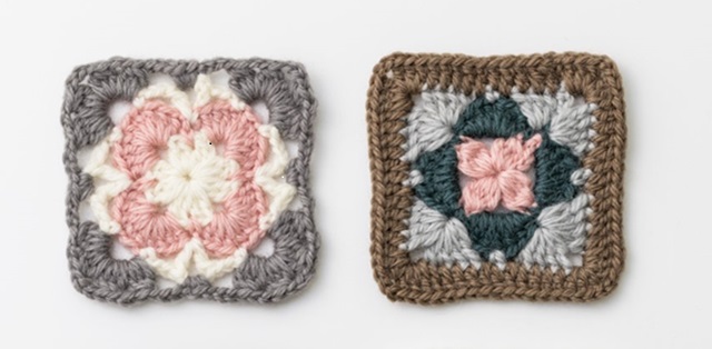 編み図】かぎ編みモチーフ図案2（編み物フェスタ2024）