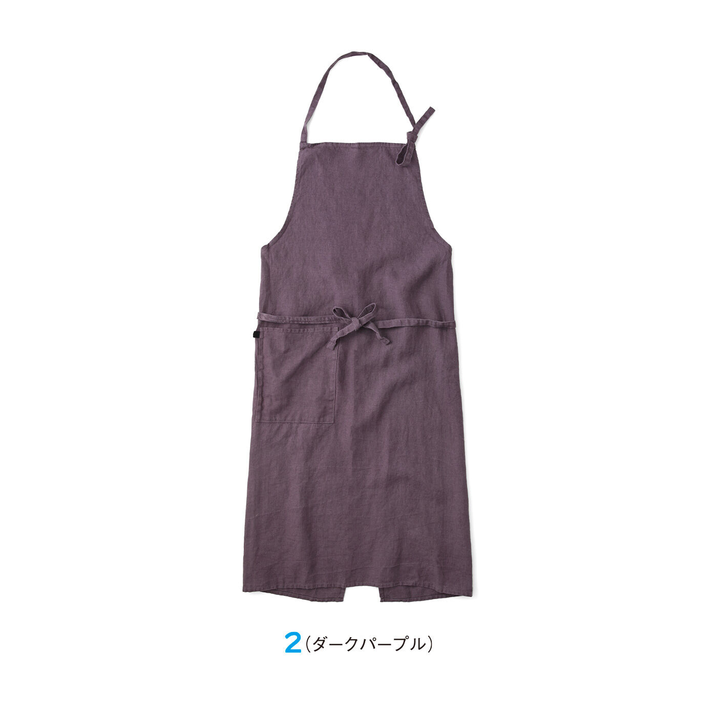 お気に入りで気分があがる リトアニアリネンのエプロン｜FELISSIMO